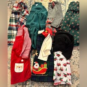 Toddler Girls Festive Dresses Bundle